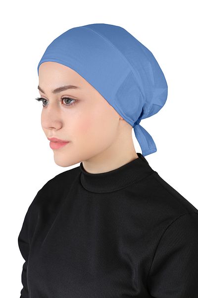 Ecardin Non-Slip Silicone Bonnet - St 260 Denim Blue