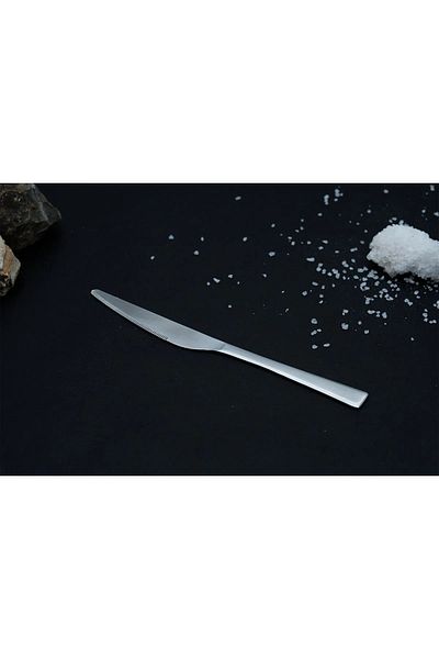 gök 6 Pieces of Luxury Food Knife Flat Model (Stainless Steel)