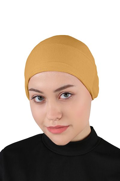 Ecardin Non-Slip Silicone Bonnet - St 260 Mustard