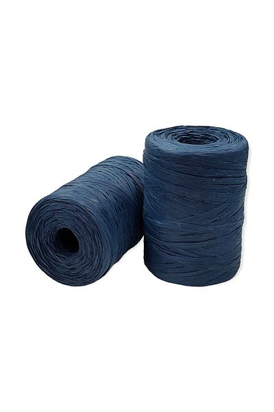 hobimon Εγχώρια Ράφια - 220-250 Γρ. / 400 μ.χ. Μπλε Navy, 1 Τεμάχιο