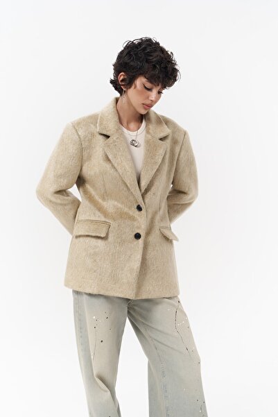 MAI STUDIOS CO. Μπεζ Monday Blazer - Slim Fit