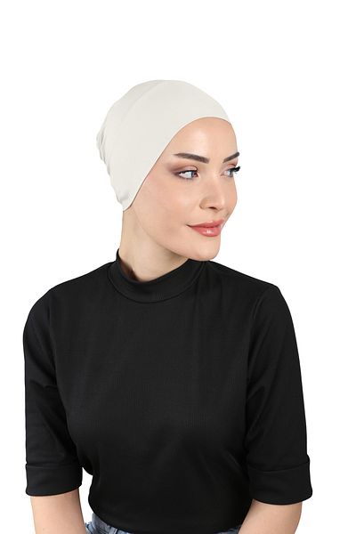Ecardin Sea and Beach Sports Cap - Swimmer Pool Cap - St 249 Cream