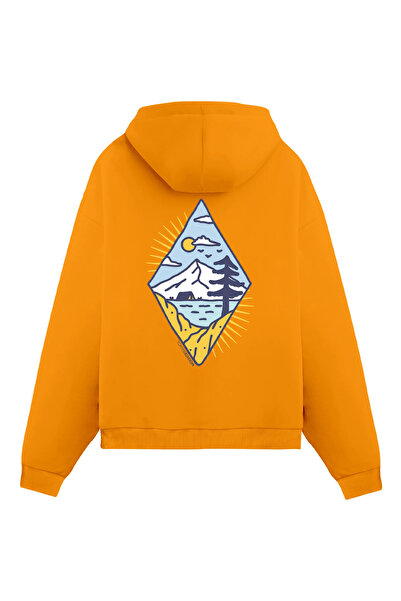 Mounte Bianca Unisex Uno - Obična majica sa kapuljačom