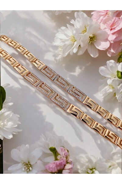 XUPING JEWELRY Melekcehobi Takı Xuping Marka Altın Kaplama Grek Model Bilekli...