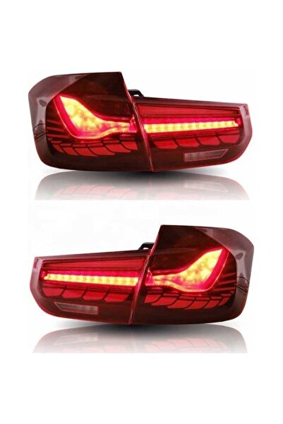 Karva Çmk Bmw F30 3 Serisi Dragon Led Stop Dinamik Animasyonlu (KIRMIZI)