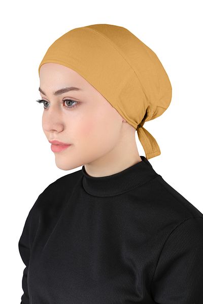 Ecardin Non-Slip Silicone Bonnet - St 260 Mustard
