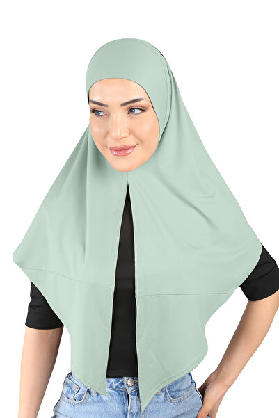 Ecardin وشاح من القماش الدقيق، حجاب، شال رياضي - St 208، أخضر قاجلا