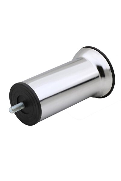 Badem10 Metal Chrome (12cm) Plinth Armchair Sofa Furniture Bed Sofa Bed Leg Fine Thread M8 Metric Feet 20 Pcs