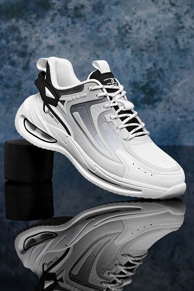 DARK SEER DS Enigma White Smoked Black Herren-Sneaker