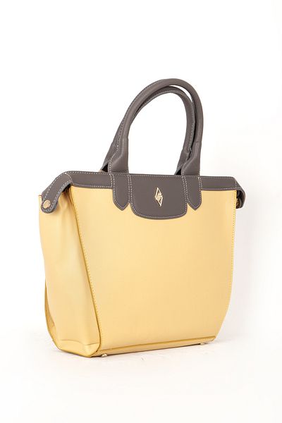 ARON 5977 Model Yellow Women's Handbag