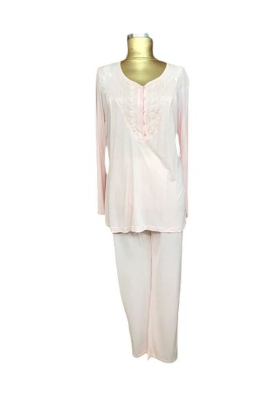 Tuba 7203 Women's Pajama Set-Powder Pink