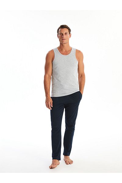 LC Waikiki Lw - U Collar Combed Cotton Men's Undershirt