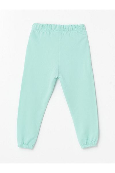 LC Waikiki Lw - Silný spodní díl teplákové soupravy Basic Baby Girl Jogger s elastickým pasem