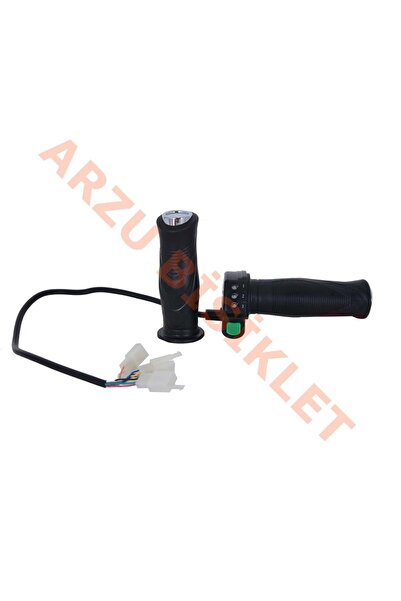monero GAZ KOLU + SOL TUTMA KOLU [TAKIM] IŞIKLI E-BIKE 3 KADEME