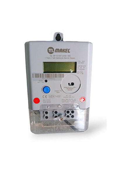 MAKEL Monofaze Elektronik Elektrik Sayacı 80A