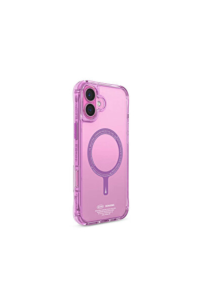 Skinarma iPhone 16 Uyumlu Kılıf SkinArma Şeffaf Airbag Tasarımlı Magsafe Şarj...