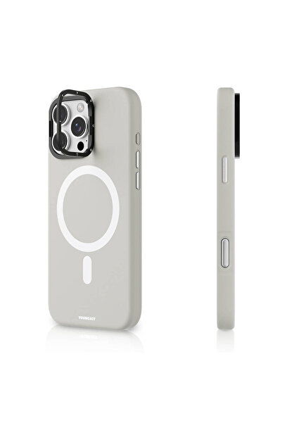 Youngkit iPhone 16 Pro Max Kılıf Kamera Standlı Magsafe Şarj Özellikli Youngk...