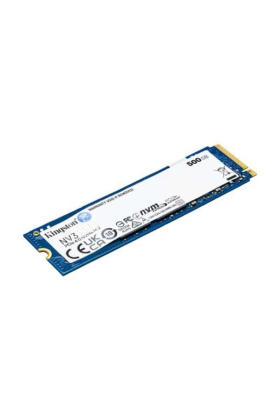 Kingston Nv3 500Gb M.2 2280 Nvme Ssd Pcie 4.0 Gen 4X4 up to 5000 Mb/S Snv3S/500G