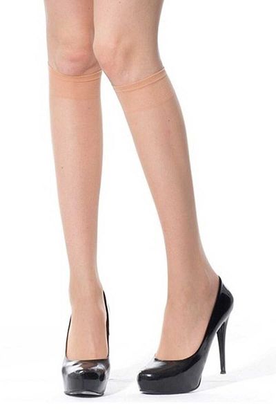 Müjde 6 Pieces Fit Below Knee Socks 15 denier 51 Sahra