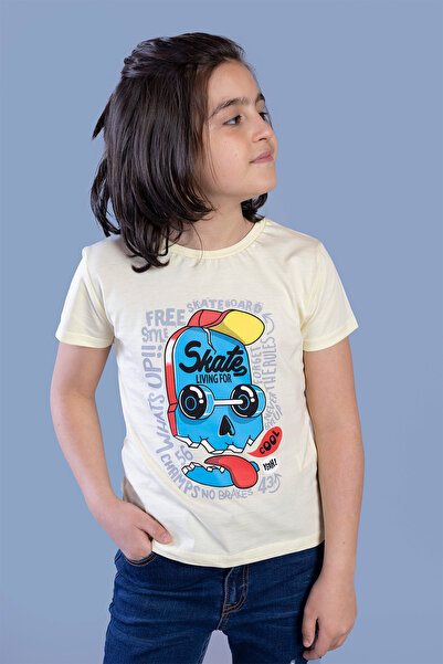 Toontoy Tricou Skate cu imprimeu pentru băieți