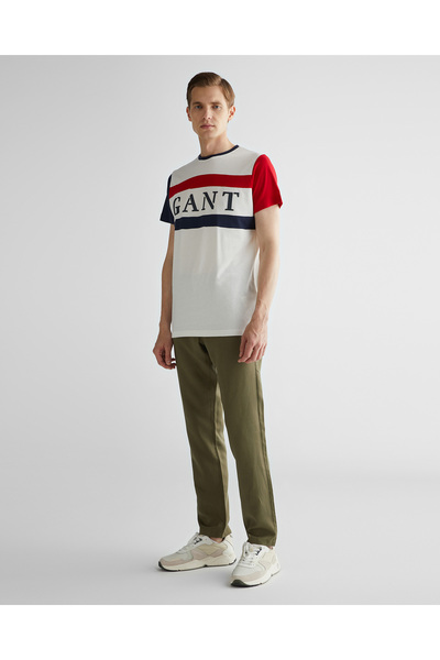 Gant Erkek Yeşil Regular Fit Pantolon