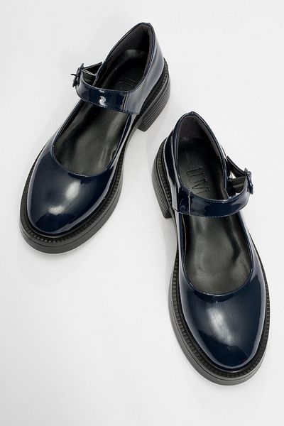 LuviShoes Лачени дамски мокасини Petric Laci