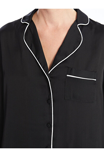 LC Waikiki Lcwk Gömlek Yaka Kadın Pijama Takımı