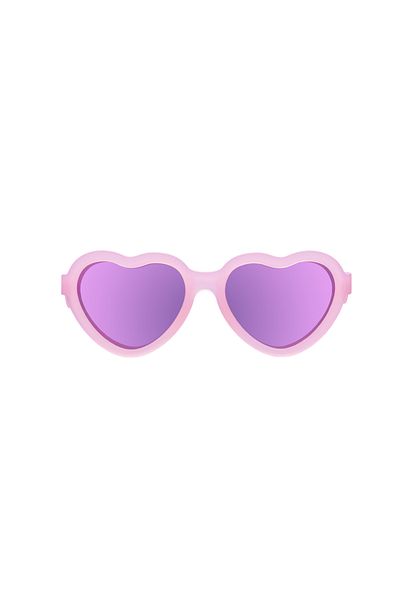 Babiators 3-5 Years Frosted Pink Polarized Heart Sunglasses