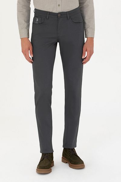U.S. Polo Assn. Men's Anthracite Canvas / Chino Pants 50275582-Vr006