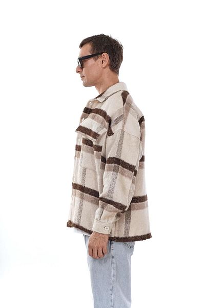 king brich TREND BIZ Oversize Fit Unisex Πουκάμισο Ξυλοκόπος με τσέπες