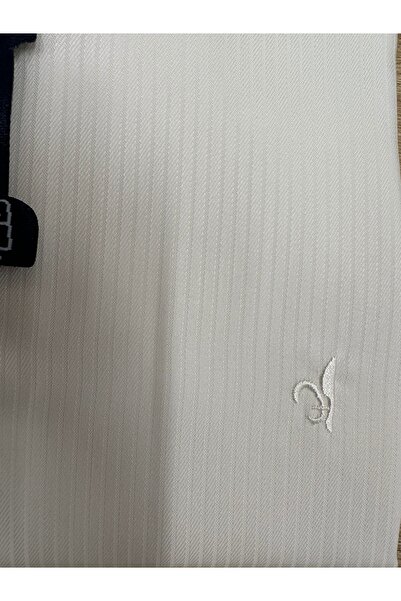 Daniel Bessi Uzun Kollu Slim Fit %100 Pamuk Non-Iron Ütü Gerektirmeyen Kırışmayan Armürlü Klasik Erkek Gömlek