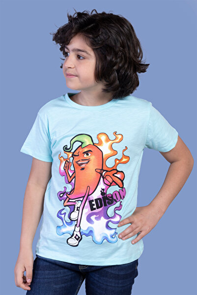 Toontoy Μπλουζάκι για αγόρια Chili με τύπωμα Hot