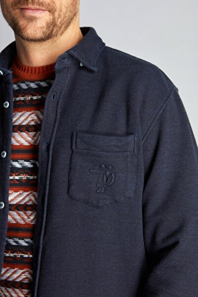 Ruck & Maul Lacivert Erkek Gömlek