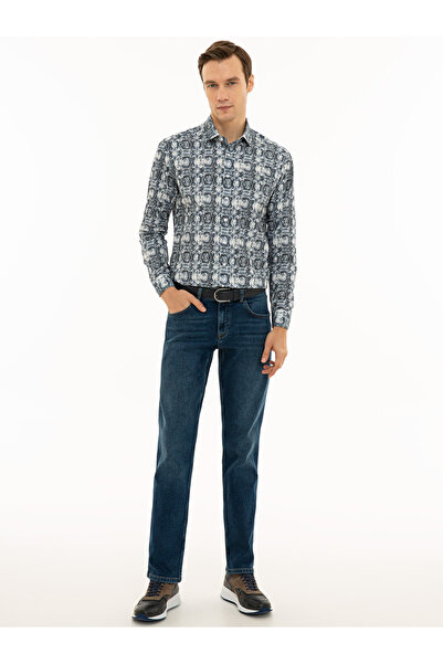 Cacharel İndigo Slim Fit Uzun Kollu Gömlek 50227935-VR028