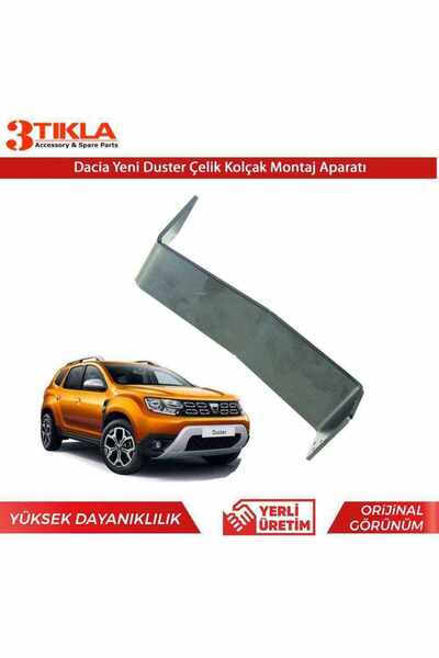 3 Tıkla Dacia Duster 2010-2019 Çelik Kolçak Kol Dayama Montaj Ayağı