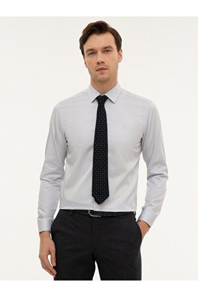 Cacharel Açık Mavi Slim Fit Uzun Kollu Gömlek 50226511-VR095