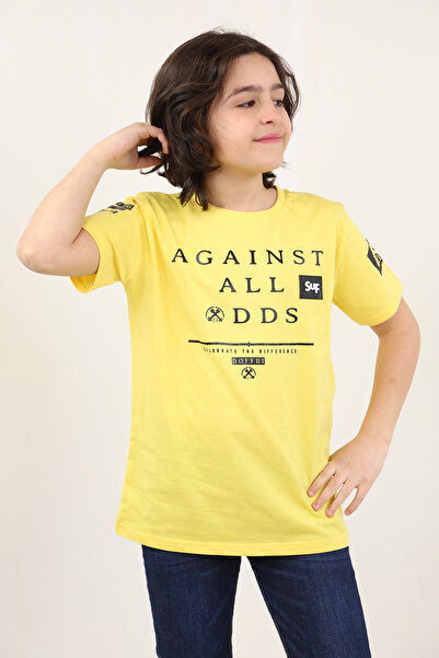 Toontoy Μπλουζάκι για αγόρια Against All με τύπωμα