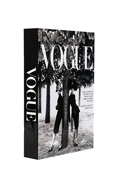 irayhomedecor 2-Piece Vogue & Mono Decorative Book Box