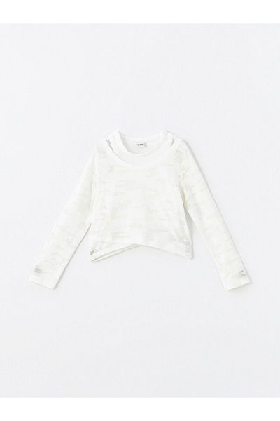LC Waikiki Lw - Crew Neck Girl's T-Shirt and Undershirt