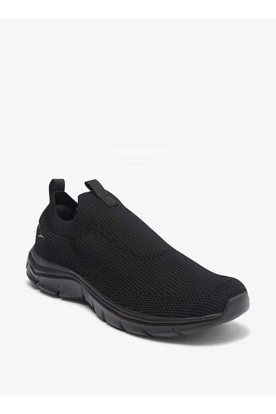 Dash Textured Slip-On Sports Shoes with Pull Tabs
