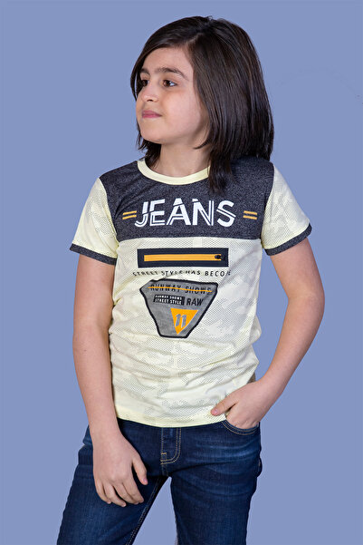 Toontoy Μπλουζάκι με σχέδιο τζιν για αγόρι