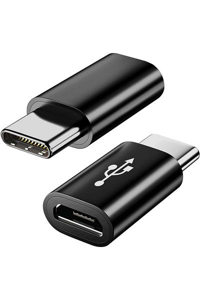 Arduino محول USB أسود من النوع C Micro USB
