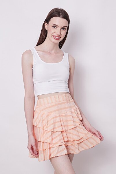 Jument Naborana Sa deznom letnja tkanina Prugasto beležnica Mykonos suknja-pu...