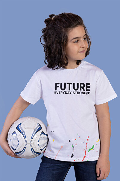 Toontoy Băiat - Tricou Spray cu imprimeu