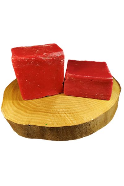 MR RZN STORE Pomegranate Soap Hatay Handmade 100% Organic Natural Soap 1 Mold 130 Grams