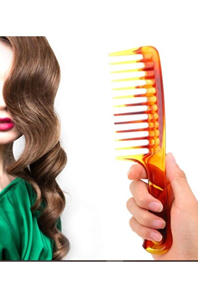 newnet Excellent Wide Toothed Anti-Static Hair Opener Hairdresser Comb Curly Hair Opener Long Lasting Comb