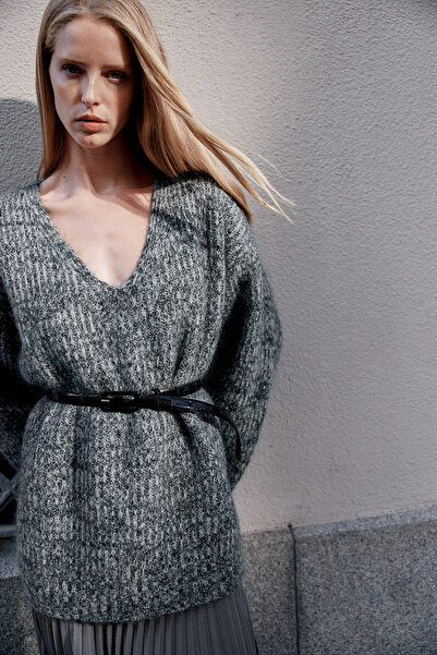 H&M Tiftik Karışımlı Kazak