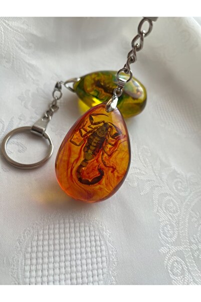 womistore Breloc Scorpion Fossil de dimensiuni mari (Seria Specială)