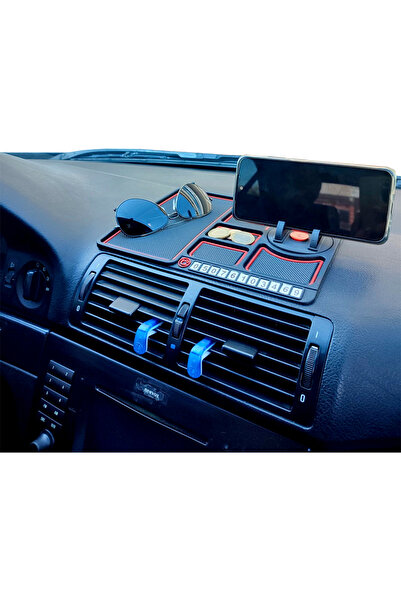 KEMBOSS Araba  Organizer Kaydırmaz Ped Telefon Numaratörlü  Telefon Tutucu Kı...