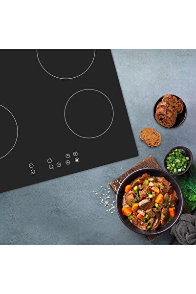 Simfer 3970 4e 60 cm Elektrikli Siyah Cam Ankastre